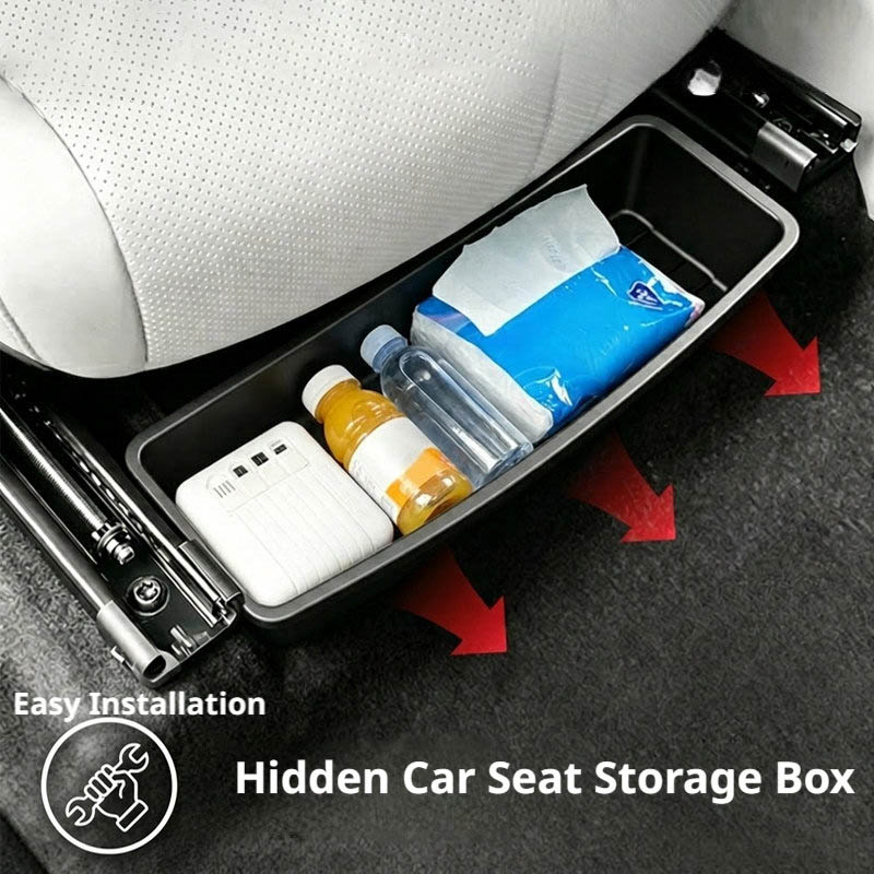 Tech Accessories For Car - Koltuk Altı Saklama Kutusu Evrensel Araba