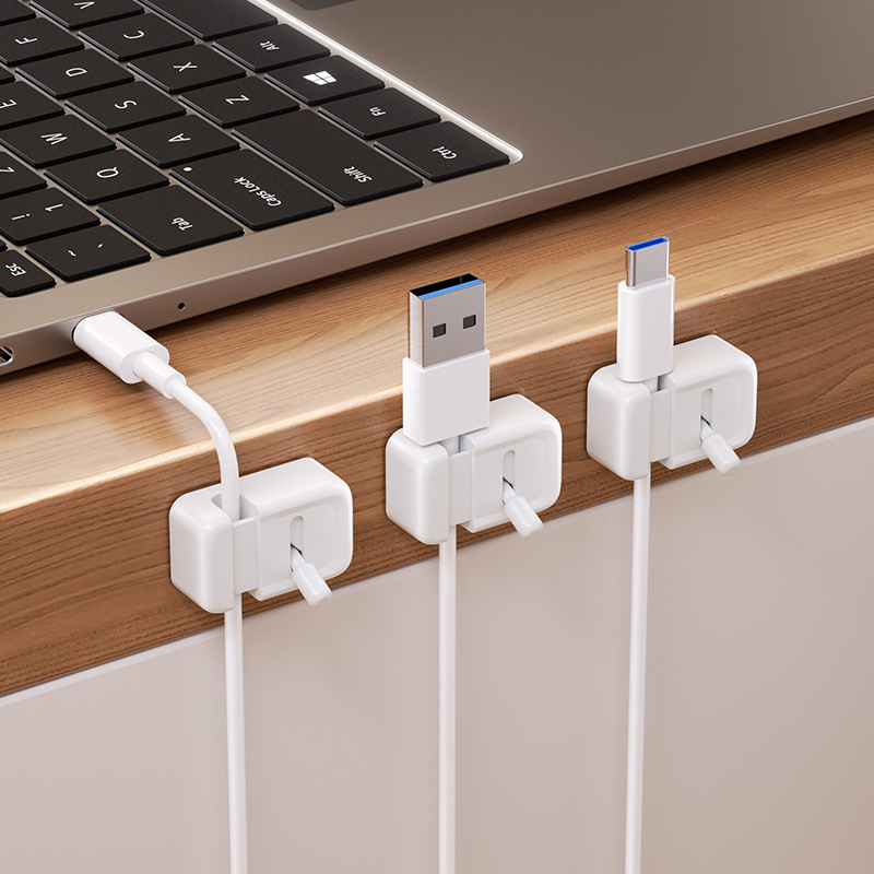 Desk Cable Clip - Masa için Kablo Düzenleme Klipsi -