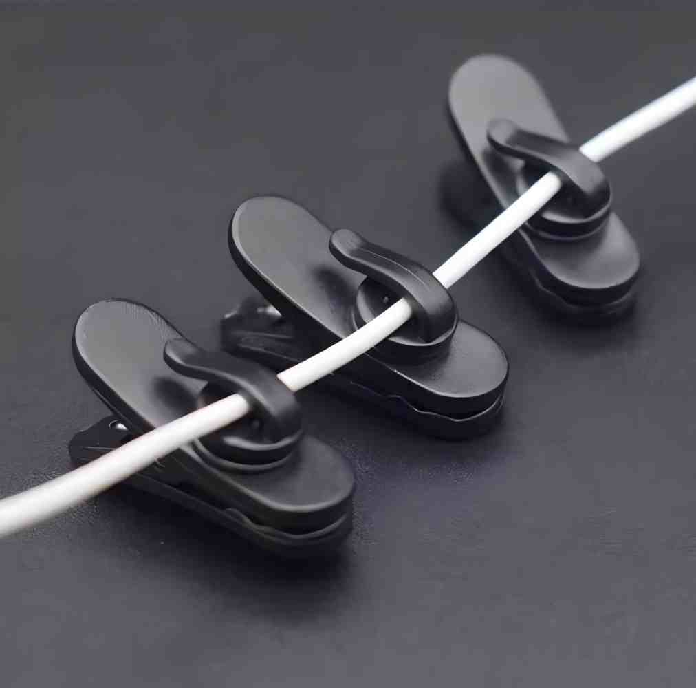 10 adet Döner Kulaklık Kablosu - Desk Cable Clip incelemesi ve fiyatı