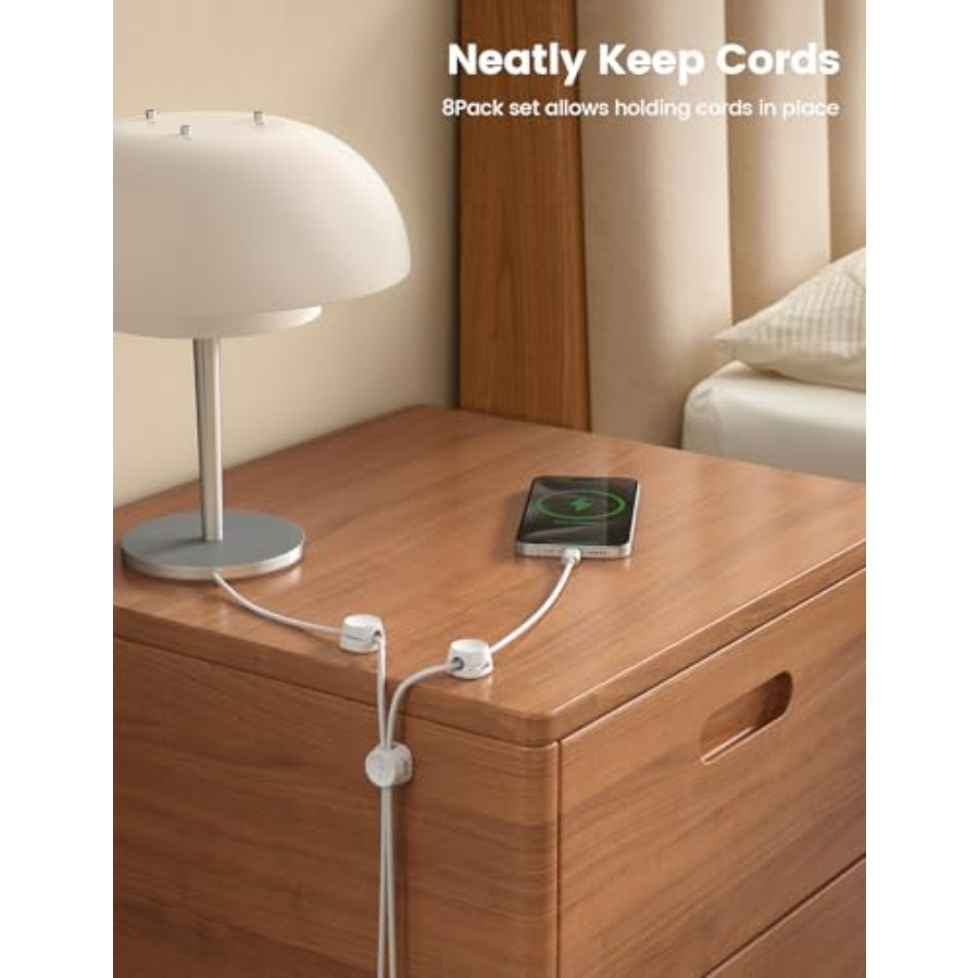 8'li Paket Kablo Düzenleyici,  - Desk Cable Clip incelemesi ve fiyatı