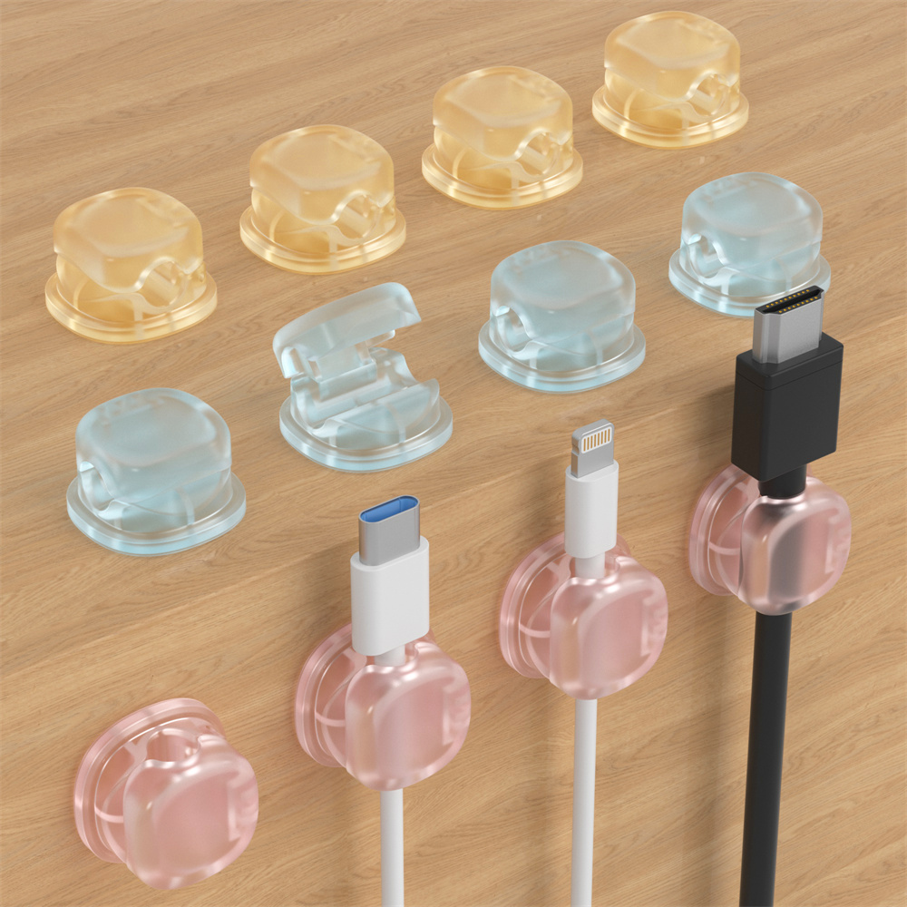 3 Şeffaf Renkli Manyetik Kablo - Desk Cable Clip incelemesi ve fiyatı