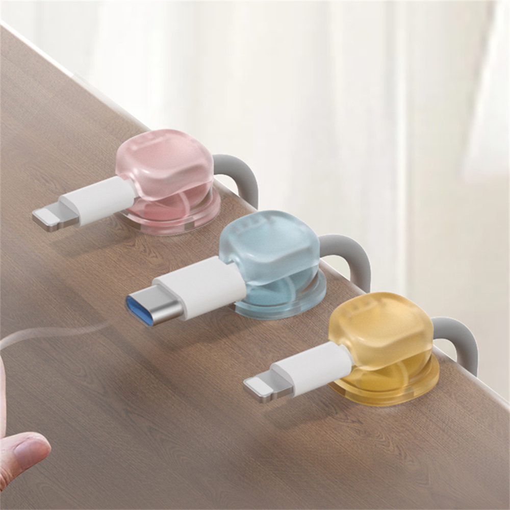 3 Şeffaf Renkli Manyetik Kablo - Desk Cable Clip incelemesi ve fiyatı