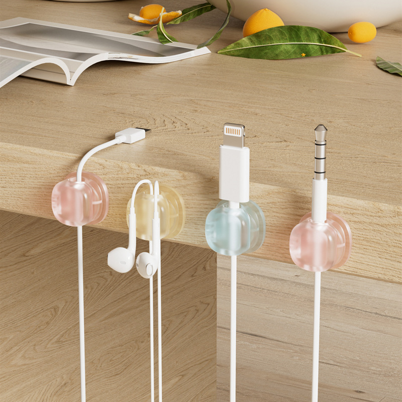 3 Şeffaf Renkli Manyetik Kablo - Desk Cable Clip incelemesi ve fiyatı