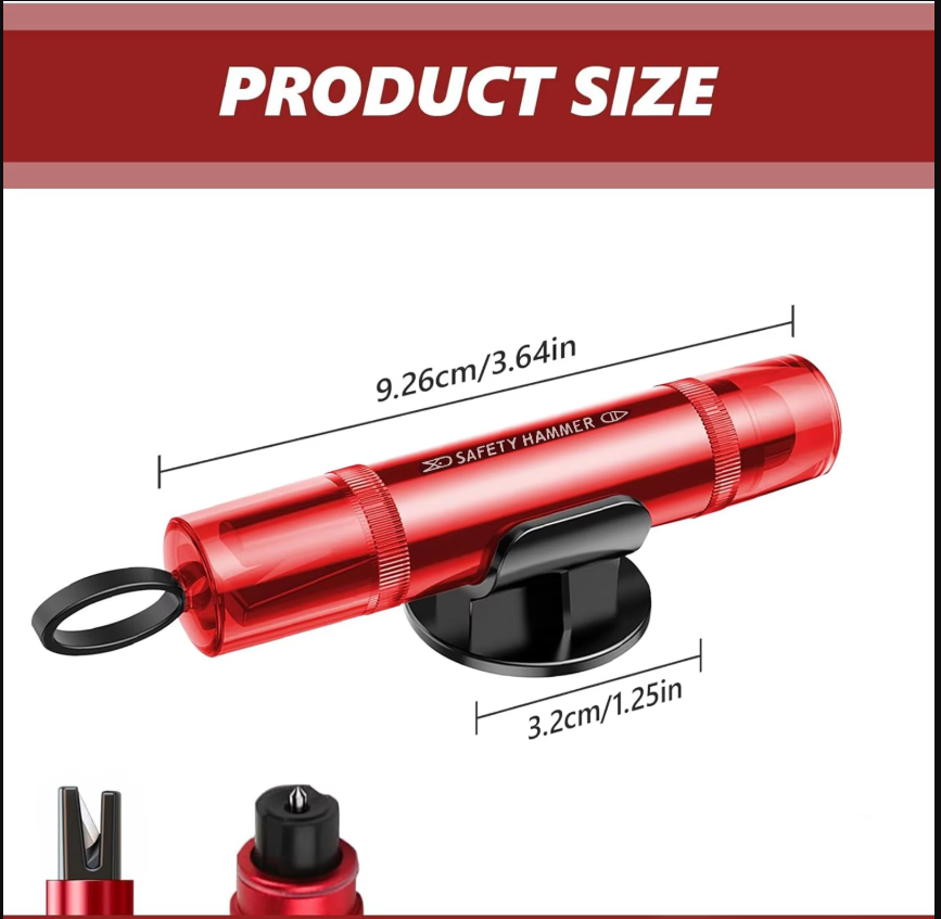 Araba Emniyet Çekici Cam Kırıc - Tech Accessories For Car incelemesi ve fiyatı