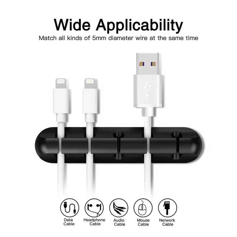 Silikon USB Kablo Klipsi Sarıc - Desk Cable Clip incelemesi ve fiyatı