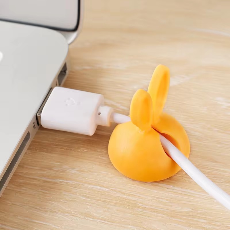 Sevimli tavşan kulak kablosu y - Desk Cable Clip incelemesi ve fiyatı