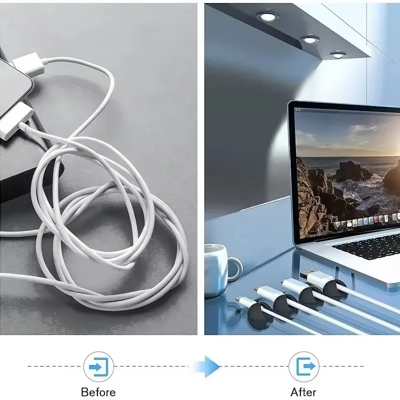 5/50 adet masaüstü duvar kablo - Desk Cable Clip incelemesi ve fiyatı