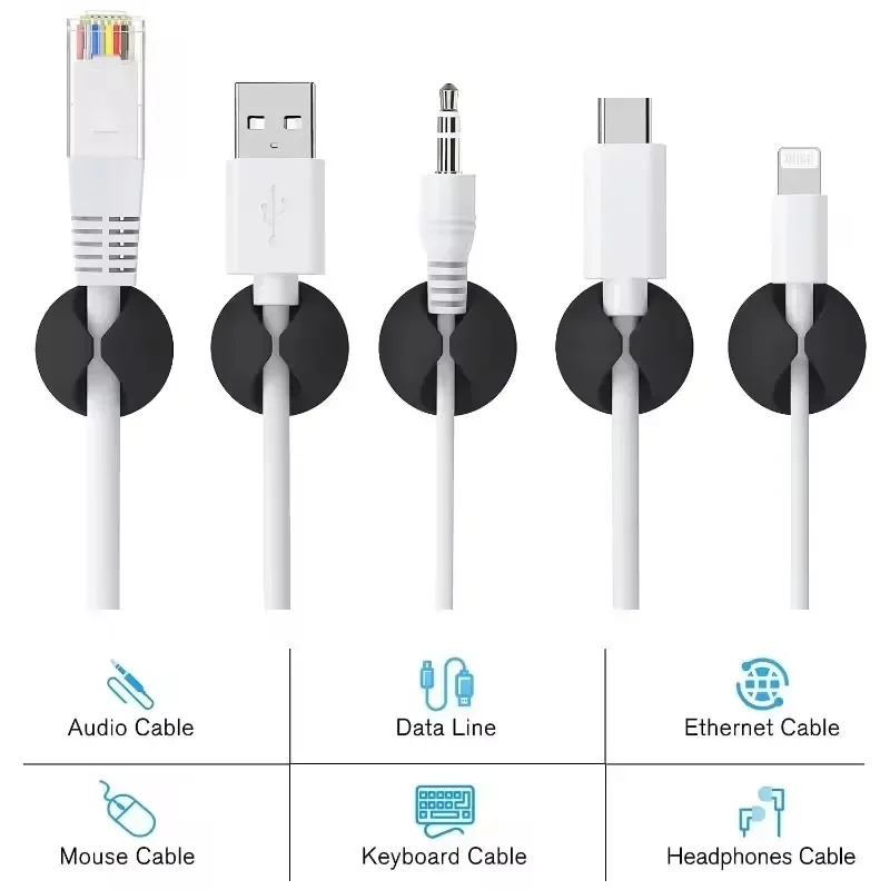 5/50 adet masaüstü duvar kablo - Desk Cable Clip incelemesi ve fiyatı